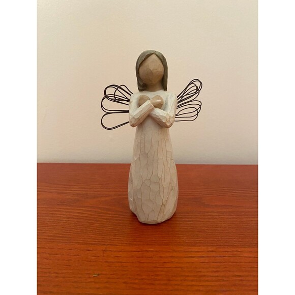 Willow Tree Figurine Set – “Heart of Gold” & “Abundance” Angels - Picture 3 of 7